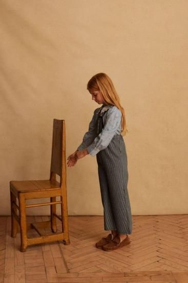 トップス APOLINA Cora Blouse APOLINA Cora Blouse-Folk Floral Blue Mist - SEN_TO_SENCE