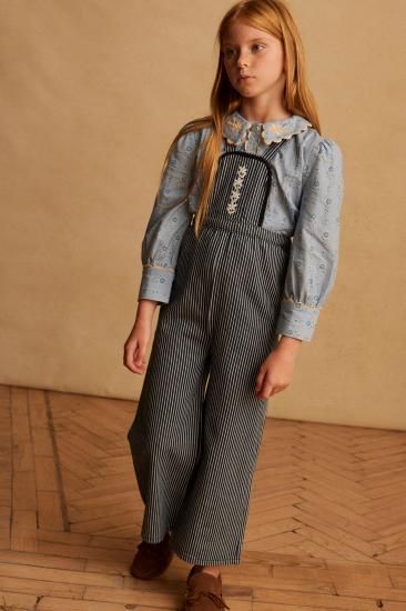APOLINA Cora Blouse-Folk Floral Blue Mist - SEN_TO_SENCE