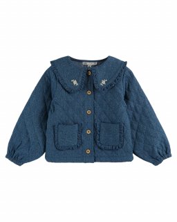 <img class='new_mark_img1' src='https://img.shop-pro.jp/img/new/icons14.gif' style='border:none;display:inline;margin:0px;padding:0px;width:auto;' />EMILE ET IDACOAT Veste matelass denim  AA069 