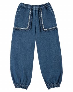 <img class='new_mark_img1' src='https://img.shop-pro.jp/img/new/icons14.gif' style='border:none;display:inline;margin:0px;padding:0px;width:auto;' />EMILE ET IDADENIM  EMBROIDERED   TROUSERS  AA067