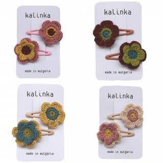 <img class='new_mark_img1' src='https://img.shop-pro.jp/img/new/icons14.gif' style='border:none;display:inline;margin:0px;padding:0px;width:auto;' />kalinka Flower Clip Set   4ŸCloud   Blush   Pistachio   Chestnut