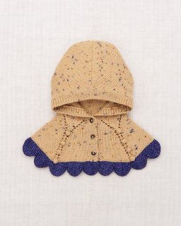 <img class='new_mark_img1' src='https://img.shop-pro.jp/img/new/icons14.gif' style='border:none;display:inline;margin:0px;padding:0px;width:auto;' /> MISHA & PUFF Scallop Capelet - Camel Confetti