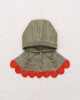 <img class='new_mark_img1' src='https://img.shop-pro.jp/img/new/icons14.gif' style='border:none;display:inline;margin:0px;padding:0px;width:auto;' />MISHA & PUFF Scallop Capelet - Seal Gray