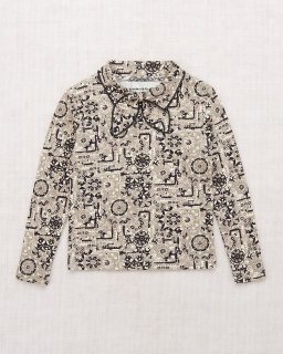 <img class='new_mark_img1' src='https://img.shop-pro.jp/img/new/icons14.gif' style='border:none;display:inline;margin:0px;padding:0px;width:auto;' />MISHA & PUFF Junior Scout Top - Seal Gray  Medallion