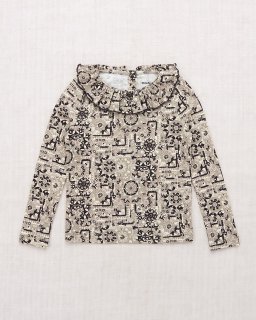 <img class='new_mark_img1' src='https://img.shop-pro.jp/img/new/icons14.gif' style='border:none;display:inline;margin:0px;padding:0px;width:auto;' />MISHA & PUFF Paloma Top - Seal Gray Medallion