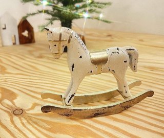 Wooden Rocking Horse Stand