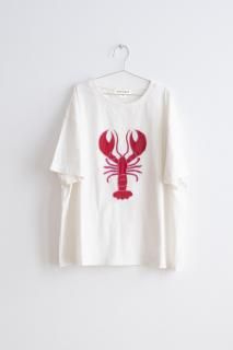 <img class='new_mark_img1' src='https://img.shop-pro.jp/img/new/icons14.gif' style='border:none;display:inline;margin:0px;padding:0px;width:auto;' />LAST 1Fish &kids   LOBSTER T-SHIRTWOMAN _ONE SIZE