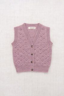 <img class='new_mark_img1' src='https://img.shop-pro.jp/img/new/icons14.gif' style='border:none;display:inline;margin:0px;padding:0px;width:auto;' />MISHA & PUFF Auggie Popcorn Vest - Plum Petal