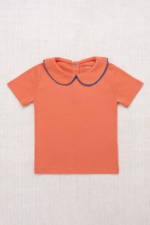 <img class='new_mark_img1' src='https://img.shop-pro.jp/img/new/icons14.gif' style='border:none;display:inline;margin:0px;padding:0px;width:auto;' />MISHA & PUFF  Rickrack Collar Tee - Gamberetto