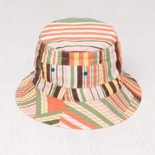 <img class='new_mark_img1' src='https://img.shop-pro.jp/img/new/icons14.gif' style='border:none;display:inline;margin:0px;padding:0px;width:auto;' />MISHA & PUFF Bucket Hat - Gamberetto Hodgepodge Stripe