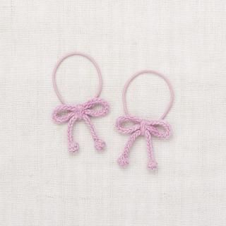 <img class='new_mark_img1' src='https://img.shop-pro.jp/img/new/icons14.gif' style='border:none;display:inline;margin:0px;padding:0px;width:auto;' />MISHA & PUFF Popcorn Bow Elastic Set - Hazy Lilac