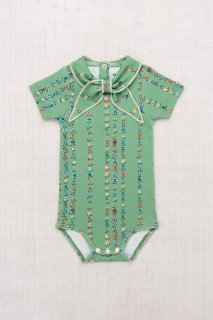 <img class='new_mark_img1' src='https://img.shop-pro.jp/img/new/icons14.gif' style='border:none;display:inline;margin:0px;padding:0px;width:auto;' />LAST 1MISHA & PUFF  Short  Sleeve  Scout   Onesie   _Jadeite  Little Botanica