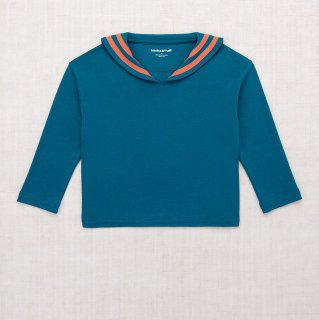 <img class='new_mark_img1' src='https://img.shop-pro.jp/img/new/icons14.gif' style='border:none;display:inline;margin:0px;padding:0px;width:auto;' />MISHA & PUFF    Sailor Top - Prussian Blue