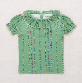 <img class='new_mark_img1' src='https://img.shop-pro.jp/img/new/icons14.gif' style='border:none;display:inline;margin:0px;padding:0px;width:auto;' />MISHA & PUFF     Balloon Sleeve Paloma Tee -Jadeite Little Botanica