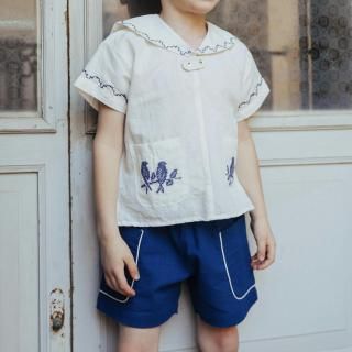 <img class='new_mark_img1' src='https://img.shop-pro.jp/img/new/icons14.gif' style='border:none;display:inline;margin:0px;padding:0px;width:auto;' />LALI KIDS   Birch  Shorts  Agean  Blue    From USA