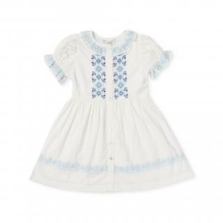 <img class='new_mark_img1' src='https://img.shop-pro.jp/img/new/icons14.gif' style='border:none;display:inline;margin:0px;padding:0px;width:auto;' />LALI KIDS     ivy   Dress  in  Opaline  Embroidery    From USA