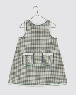 <img class='new_mark_img1' src='https://img.shop-pro.jp/img/new/icons14.gif' style='border:none;display:inline;margin:0px;padding:0px;width:auto;' />Little cottons    Hannah Dress Rustic Check