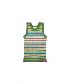 <img class='new_mark_img1' src='https://img.shop-pro.jp/img/new/icons14.gif' style='border:none;display:inline;margin:0px;padding:0px;width:auto;' />MABLI Cotton  SOLVA VEST   (meadow stripe)