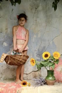 <img class='new_mark_img1' src='https://img.shop-pro.jp/img/new/icons14.gif' style='border:none;display:inline;margin:0px;padding:0px;width:auto;' />Bonjour diary   Swim  Suit  Marguerite  print  crepe ✿