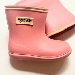 <img class='new_mark_img1' src='https://img.shop-pro.jp/img/new/icons14.gif' style='border:none;display:inline;margin:0px;padding:0px;width:auto;' />✿ Weekend special price!Kids Rain Boots   Samon pink27Τߤ
