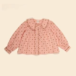 <img class='new_mark_img1' src='https://img.shop-pro.jp/img/new/icons14.gif' style='border:none;display:inline;margin:0px;padding:0px;width:auto;' />✿ APOLINA      CARLOTTA BLOUSE -MEADOW CALICO RIBBON