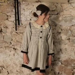 <img class='new_mark_img1' src='https://img.shop-pro.jp/img/new/icons14.gif' style='border:none;display:inline;margin:0px;padding:0px;width:auto;' />Bonjour diary   tunique with hair clip (black stripe print)