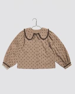 <img class='new_mark_img1' src='https://img.shop-pro.jp/img/new/icons14.gif' style='border:none;display:inline;margin:0px;padding:0px;width:auto;' />Little cottons  HELGA BLOUSE IN ROSE HIP FLORAL