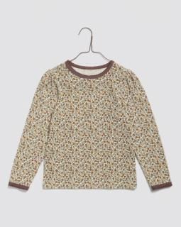 <img class='new_mark_img1' src='https://img.shop-pro.jp/img/new/icons14.gif' style='border:none;display:inline;margin:0px;padding:0px;width:auto;' />Little cottons   ORGANIC POINTELLE T-SHIRT PRAIRIE FLORAL